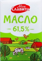 Масло Бутербродное, в/с"Моя Славита" 61,5%, 180 г